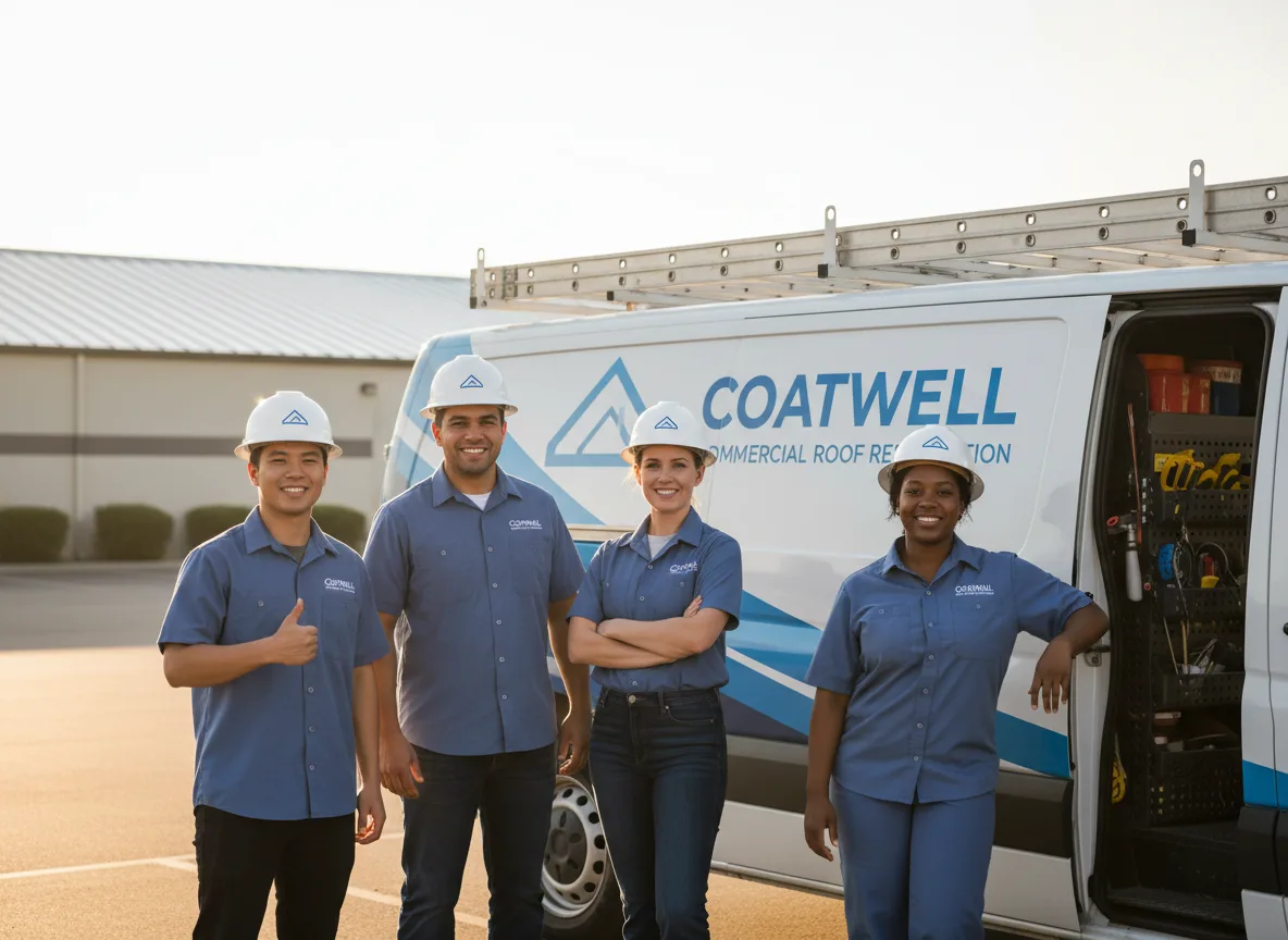 Commercial roof coating company in Wonewoc, WI